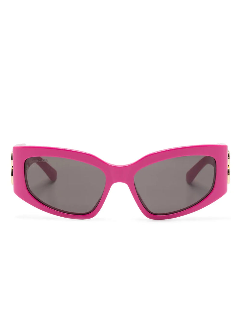 Bossy butterfly-frame sunglasses