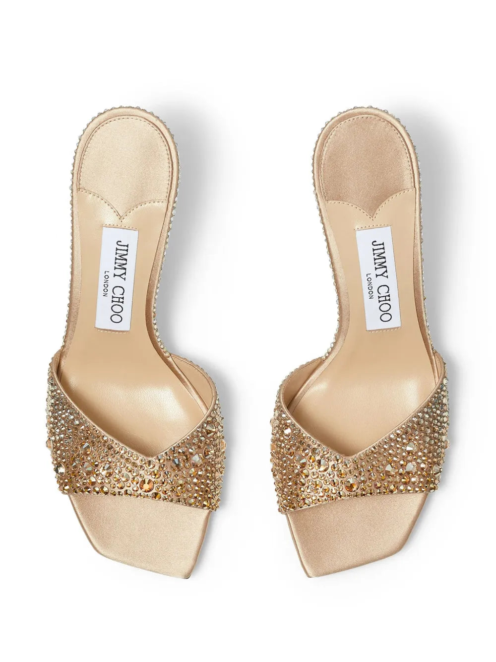70mm Skye satin sandals