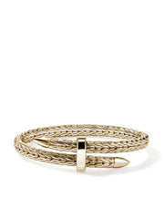 14kt yellow gold Spear Flex cuff bracelet
