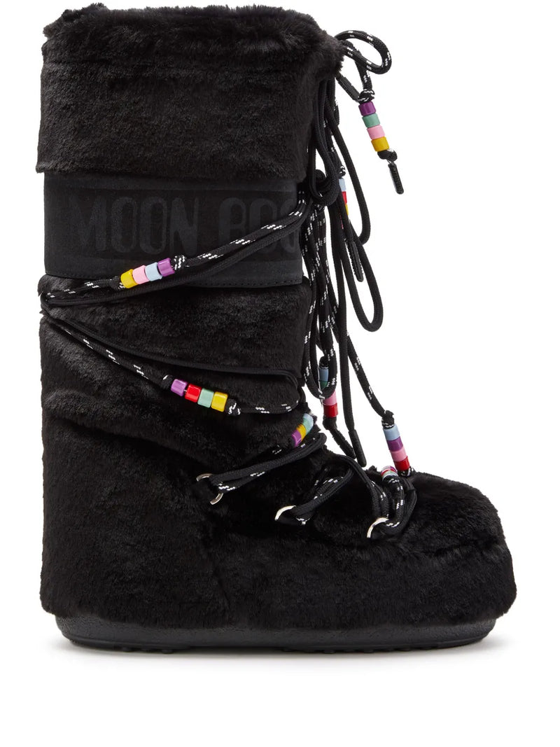 Icon faux-fur snow boots