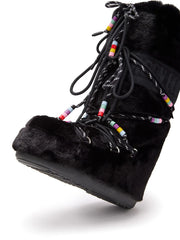 Icon faux-fur snow boots
