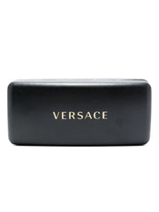 Medusa plaque irregular-frame sunglasses
