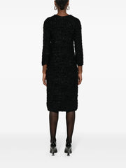 tweed button-up dress