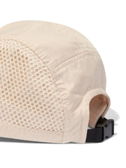 logo-embroidered mesh-panelled cap