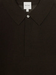 merino-wool polo shirt