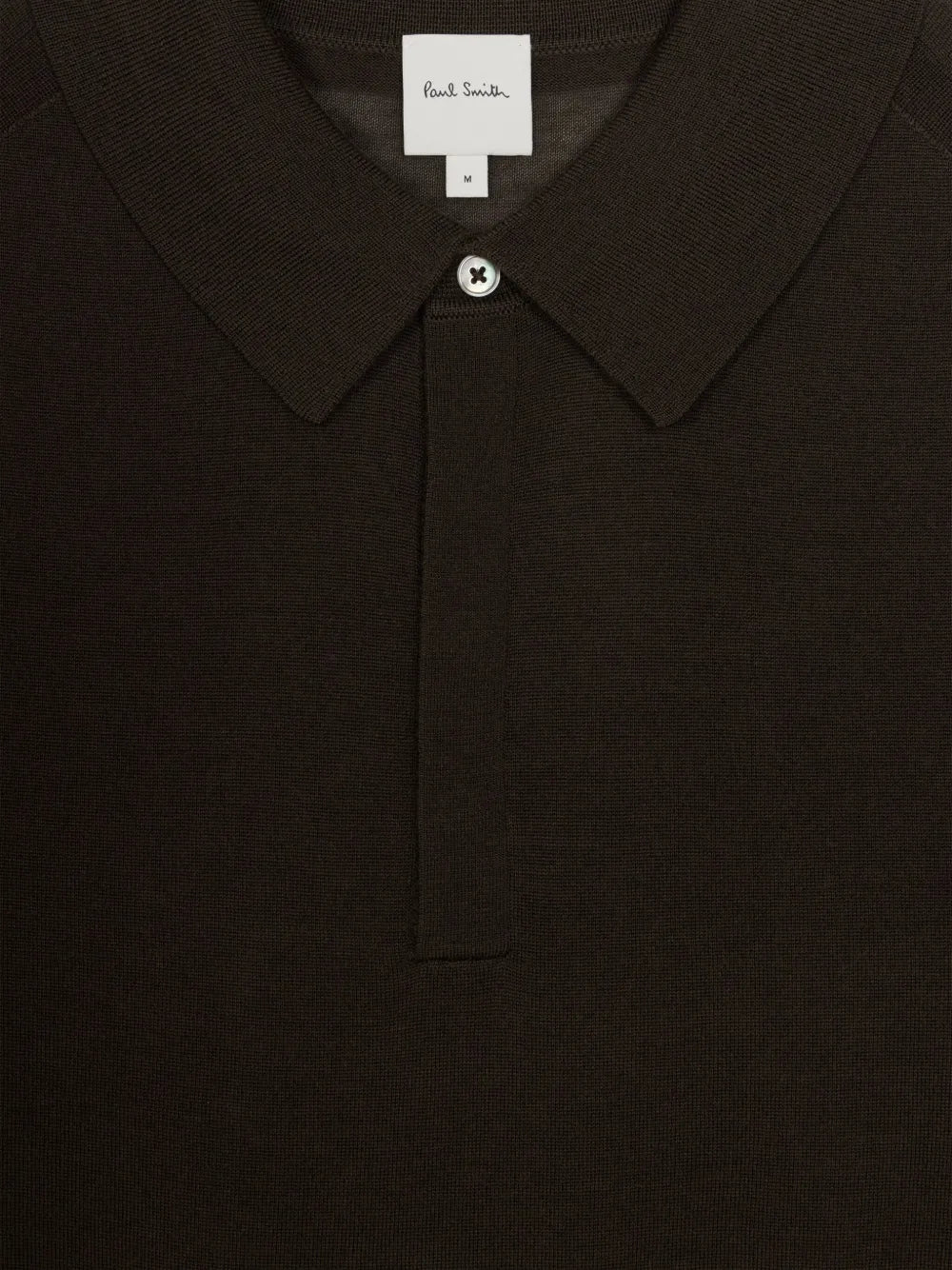 merino-wool polo shirt