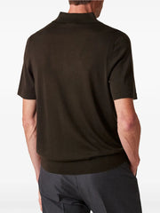 merino-wool polo shirt