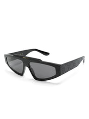 GG-supreme geometric-frame sunglasses