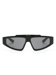 GG-supreme geometric-frame sunglasses