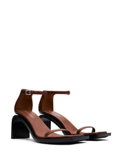 Stream 75mm leather sandals