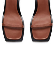 Stream 75mm leather sandals