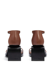Stream 75mm leather sandals