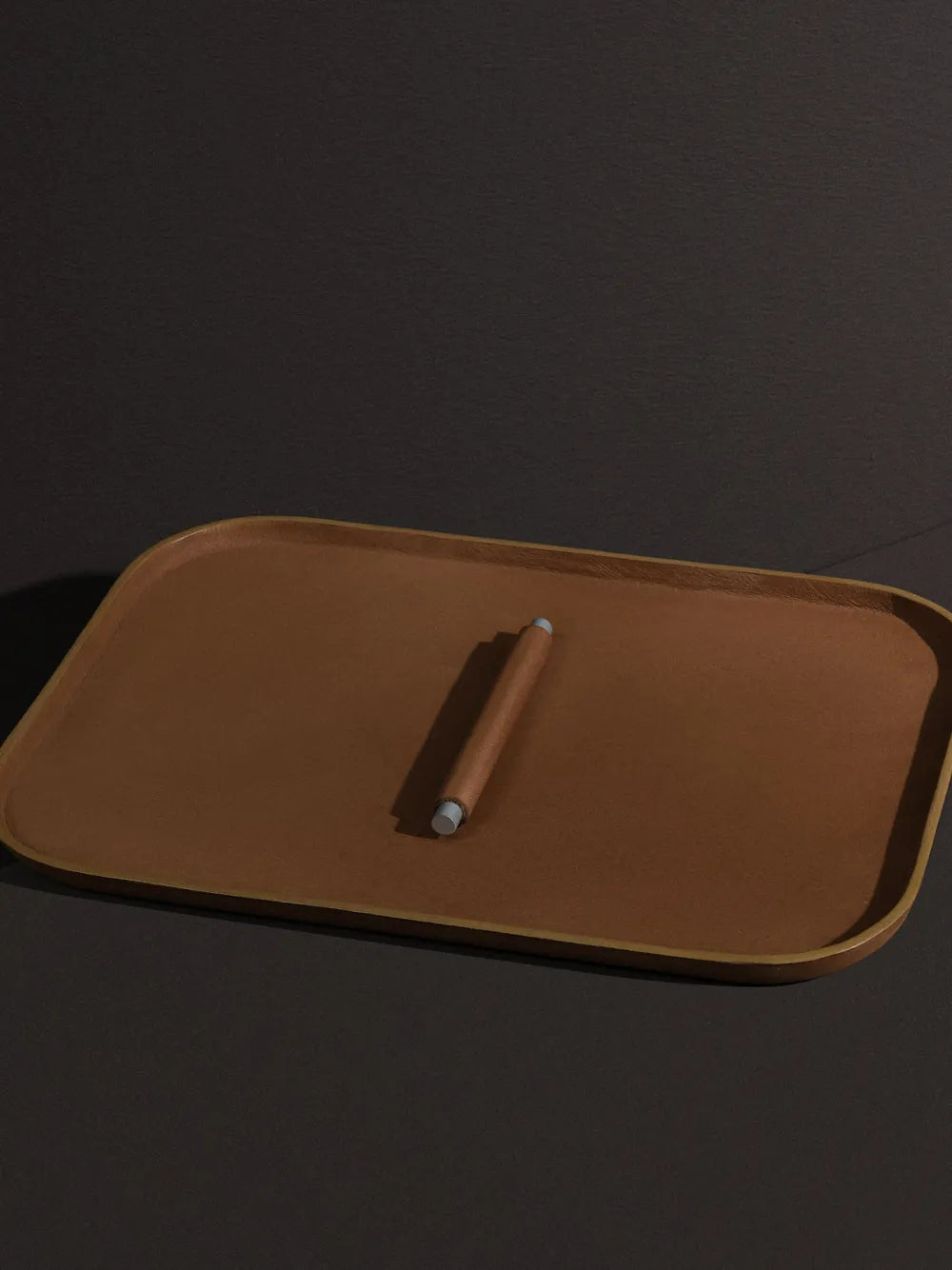 Plato leather tray (30cm x 22cm)