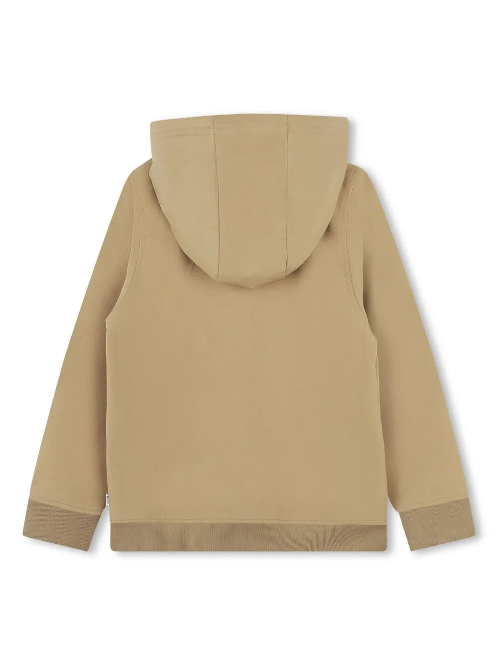 logo-embroidered zip-up Hoodie
