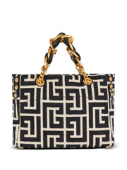 small 1945 Soft jacquard tote bag