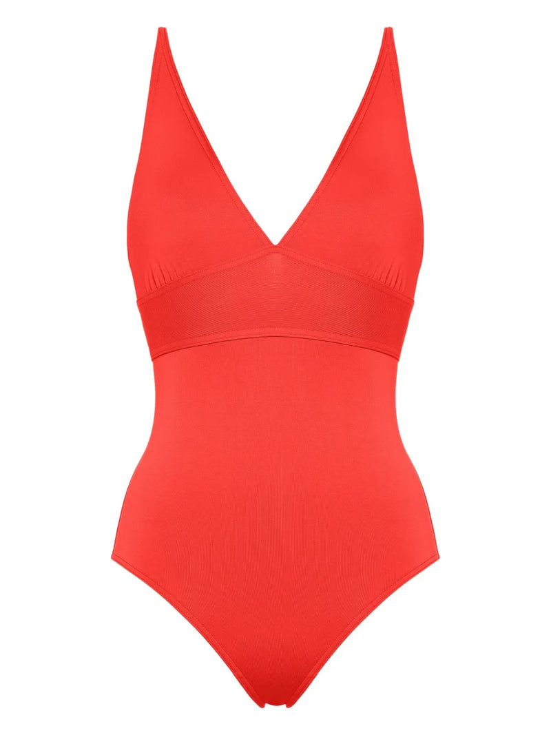 Larcin V-neck swimsuit