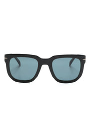 tinted-lenses square-frame sunglasses