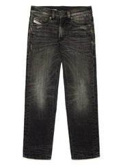 2010 mid-rise straight-leg jeans
