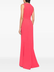 V-neck long dress