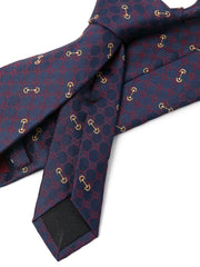 GG jacquard silk tie