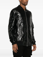 Classic Flight leather bomber jacket