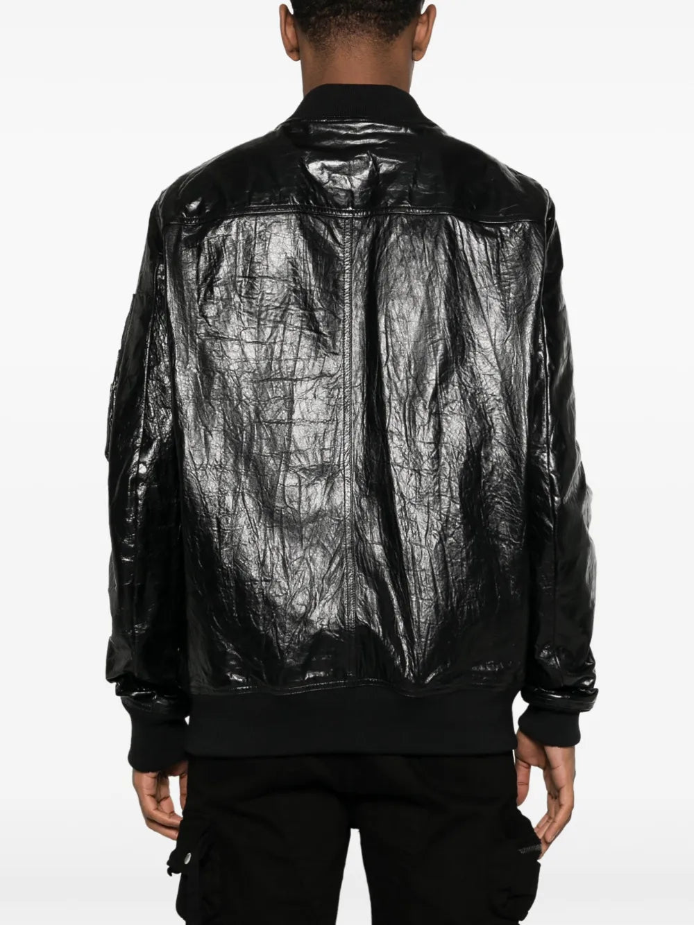 Classic Flight leather bomber jacket