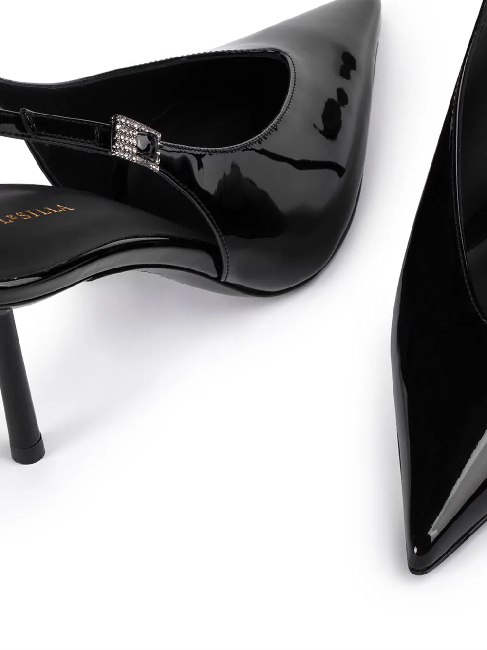 Clivage leather pumps