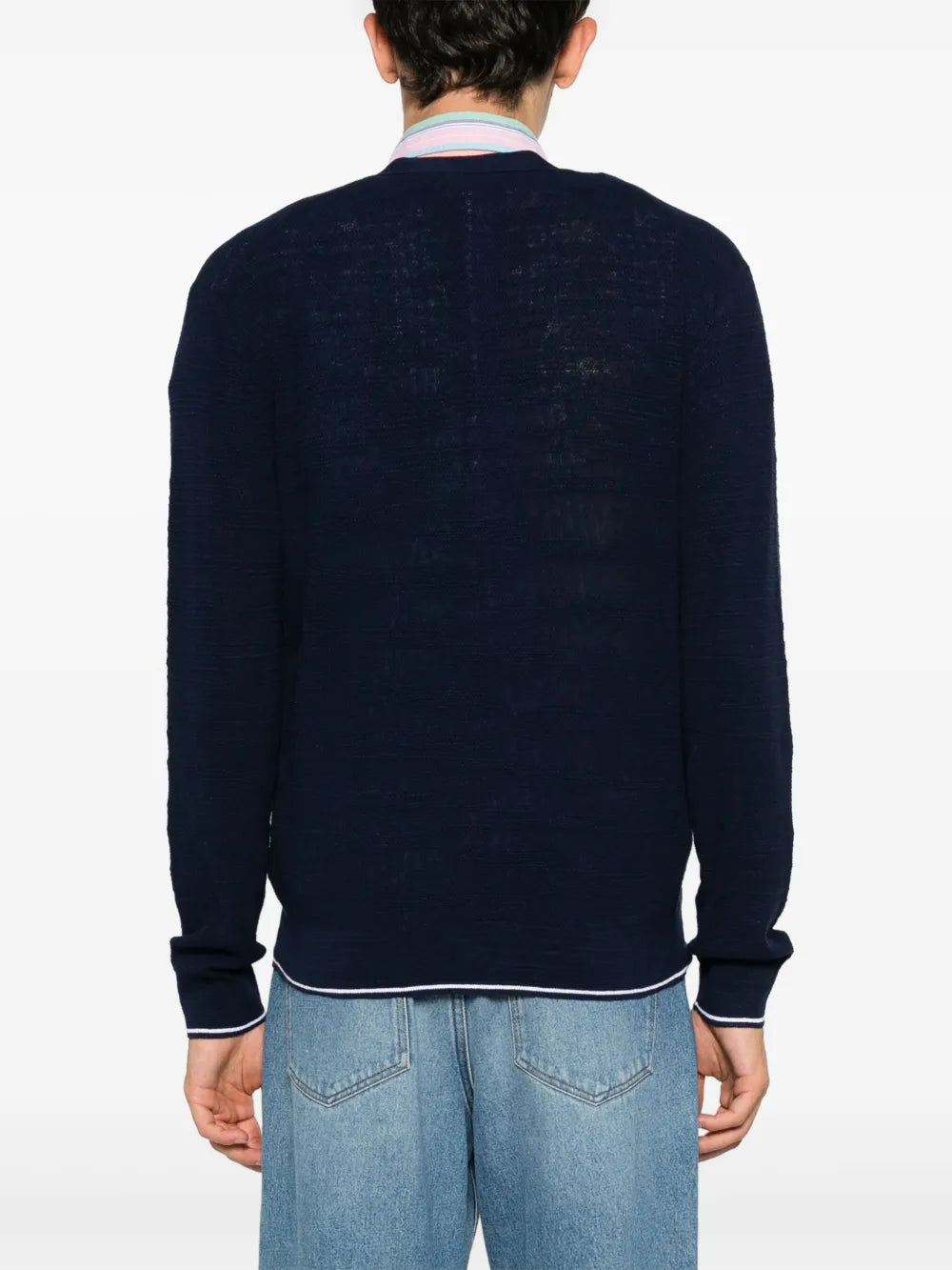 Polo Pony-embroidery cardigan