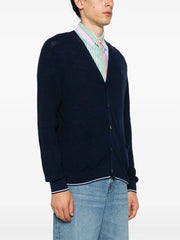 Polo Pony-embroidery cardigan