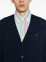 Polo Pony-embroidery cardigan