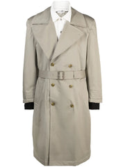 belted double-breasted coat