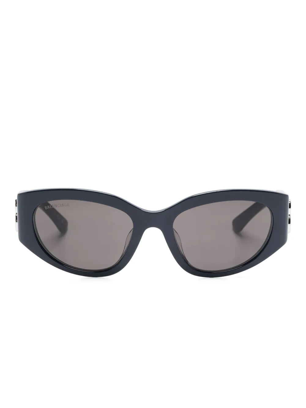 Bossy oval-frame sunglasses