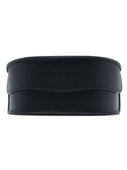 Bossy oval-frame sunglasses