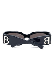 Bossy butterfly-frame sunglasses