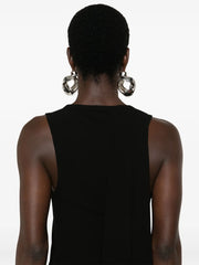 draped maxi dress