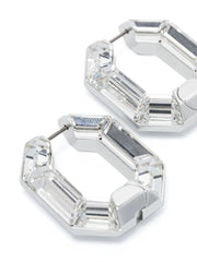 Lucent hoop earrings