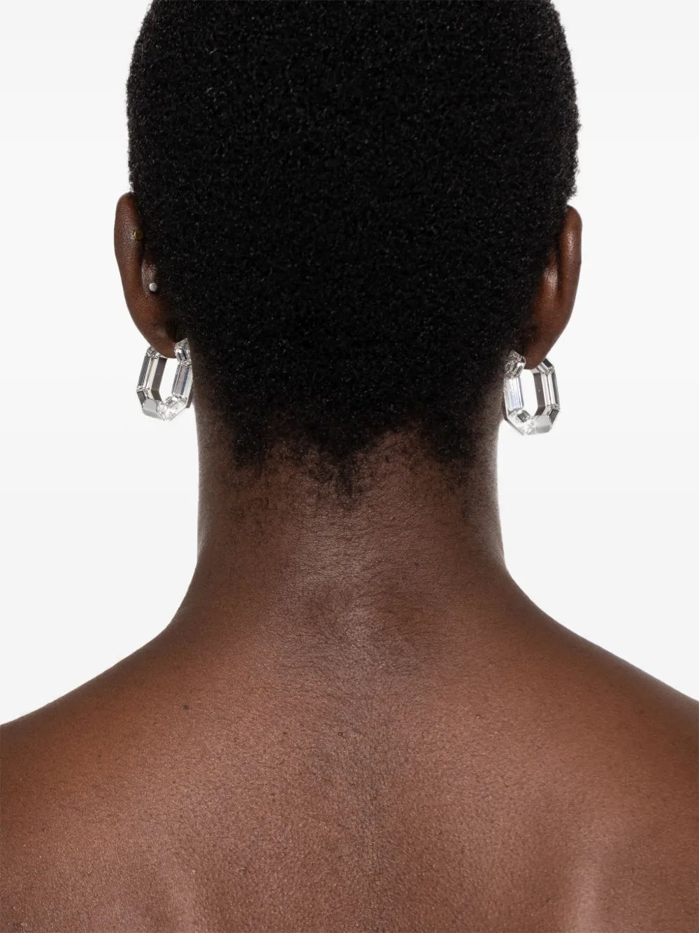 Lucent hoop earrings