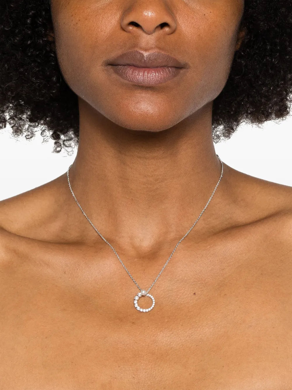 Matrix ring-pendant necklace