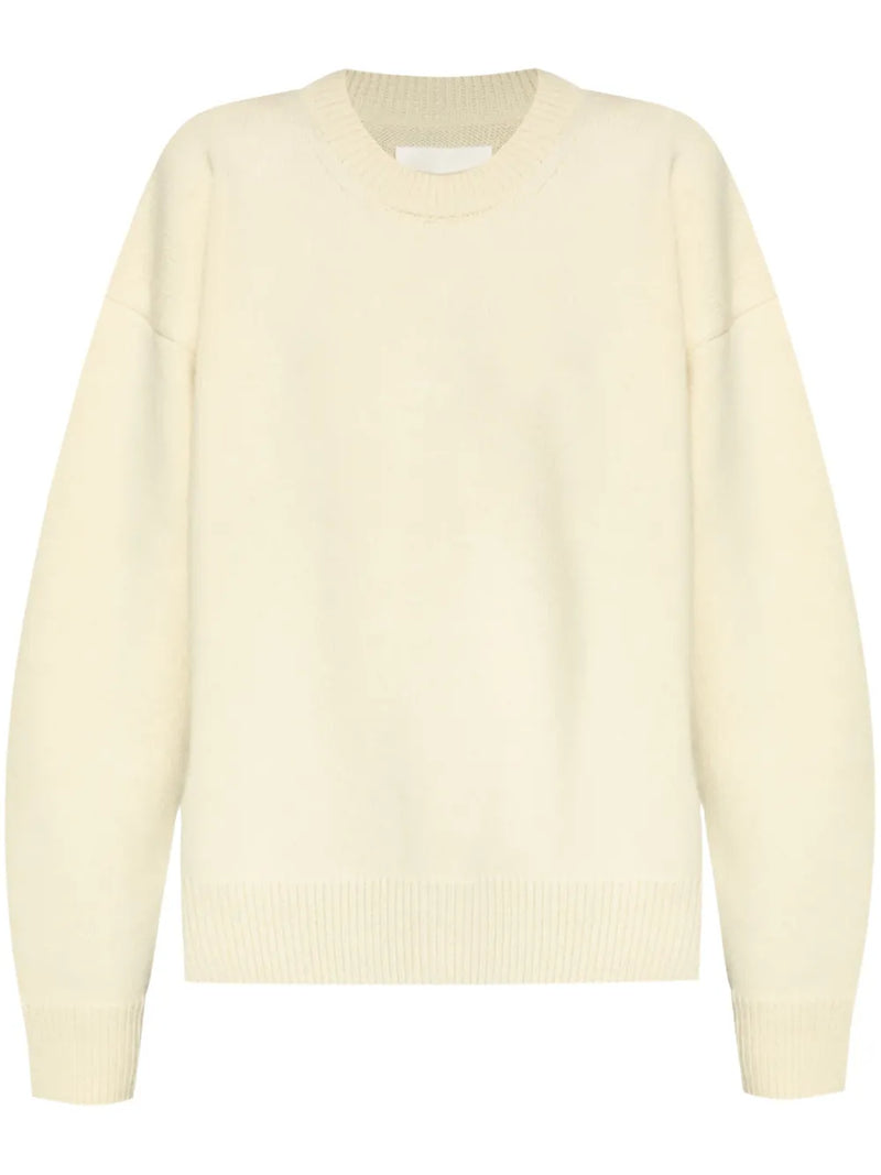 drop-shoulder crew-neck jumper