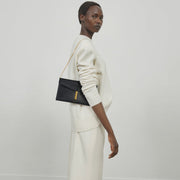 DeMellier The Tokyo Clutch poppy red smooth