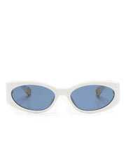Les Lunettes Ovalo oval-frame sunglasses