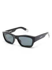 Les Lunettes Meridiano trapezoid-frame sunglasses