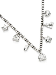 mini-icon charm necklace