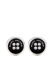 Button earrings