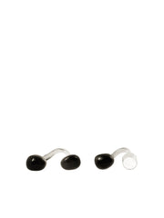 gemstone-embellished open ring