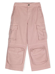 twill-weave cargo pants