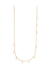 letter-charms sunglasses chain