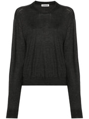 fine-knit jumper