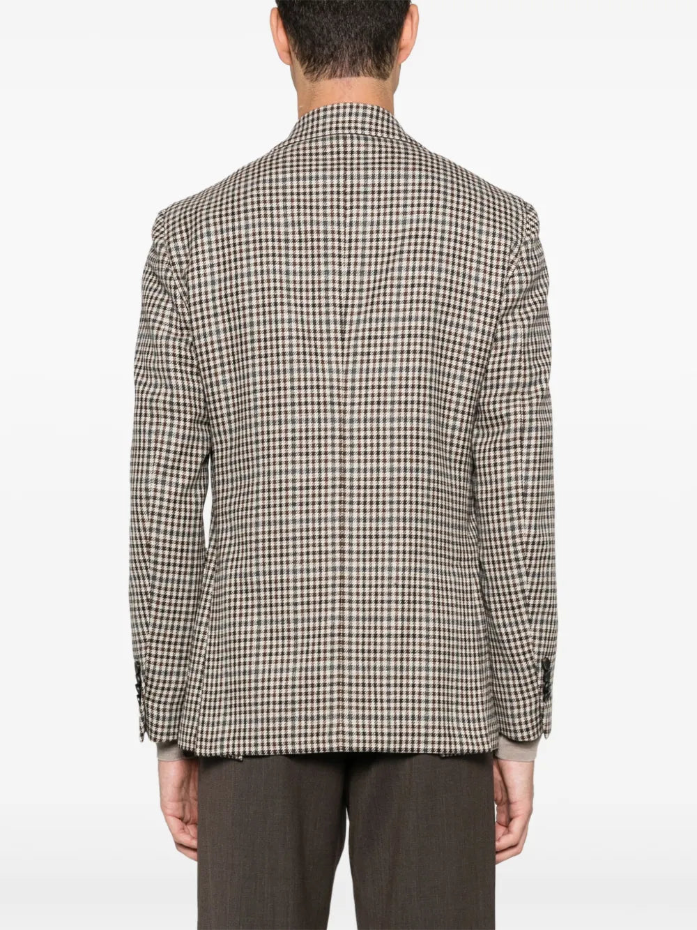 brooch-detail blazer