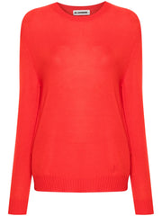 fine-knit jumper